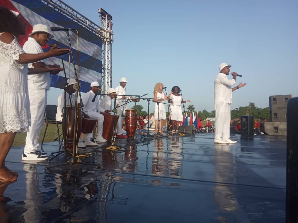 Presentación del Coro del Folclórico Nacional, Foto: Tomada del Portal del Gobierno La Habana