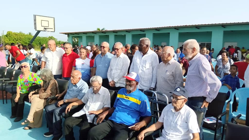 Acto provincial por el aniversario 70 del Moncada, en la escuela primaria Vilma Espín del habanero municipio Playa. Foto: Tomada del Portal Gobierno La Habana