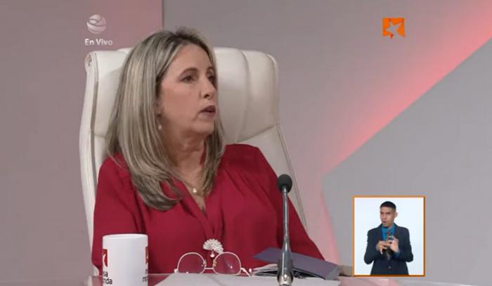 Ministra de Educación, Naima Ariatne Trujillo Barreto