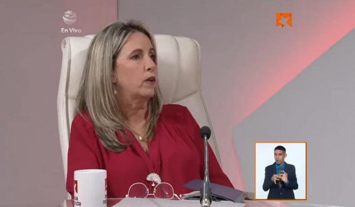 Ministra de Educación, Naima Ariatne Trujillo Barreto