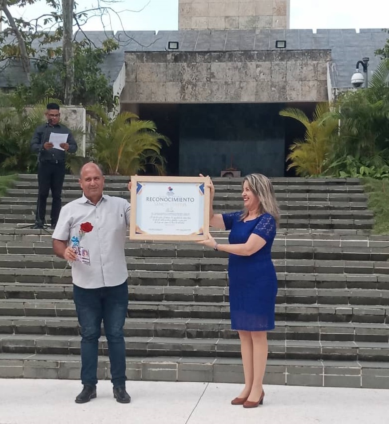 Acto por el aniversario 45 del Primer Contingente del Destacamento Pedagógico Manuel Ascunce Domenech 